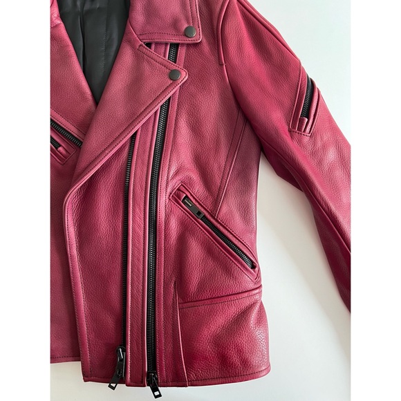 RAG & BONE Minerva ‘Upcycled’ Leather Jacket - Picture 7 of 8